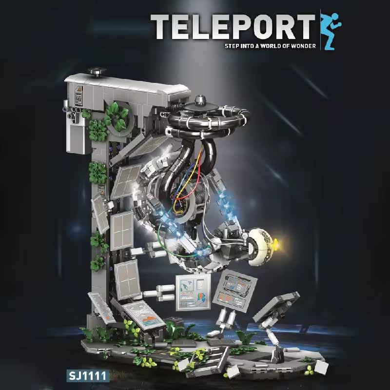 Party Games Lab - مجموعة مكعبات بناء تقنية لـ GLaDOS