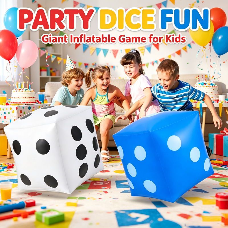 Party Games Gamecube - لعبة نرد قابلة للنفخ عملاقة من