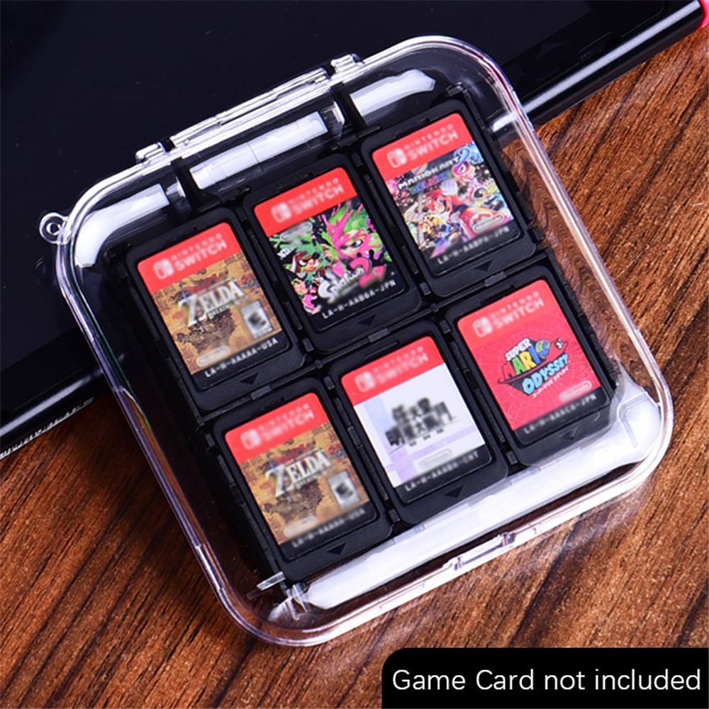 Party Games Nintendo Switch - الصلب واضح PC شل حامل بطاقة