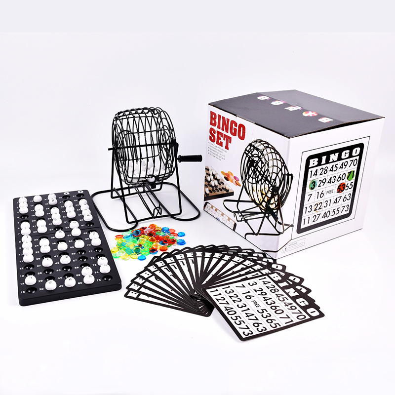 Party Games Large Groups - بينغو اليانصيب آلة الصلب البنغو لعبة