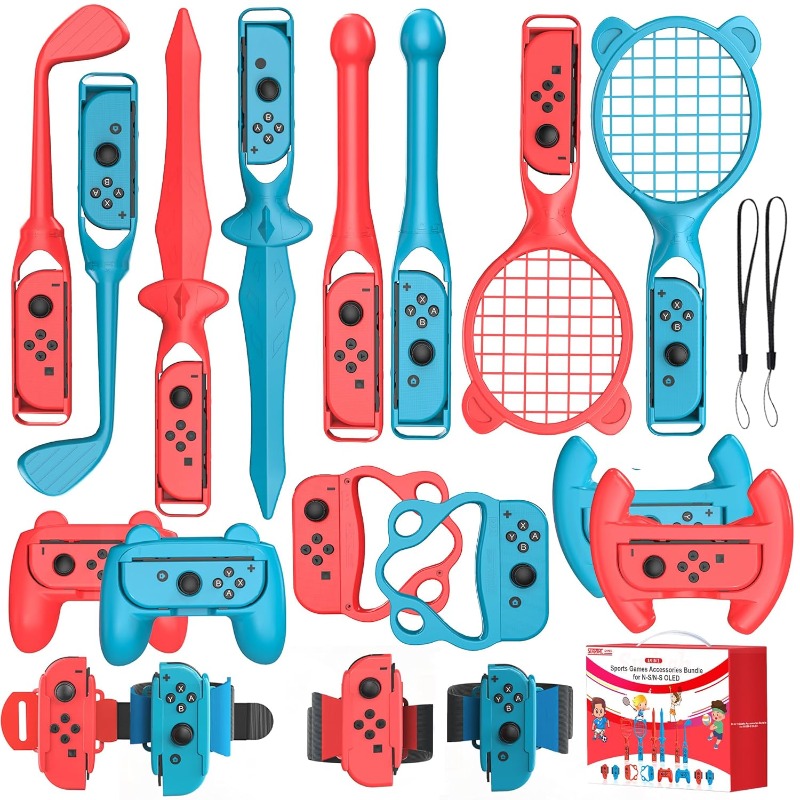 Party Games Nintendo Switch - للتبديل 2 الملحقات الرياضية حزمة 18