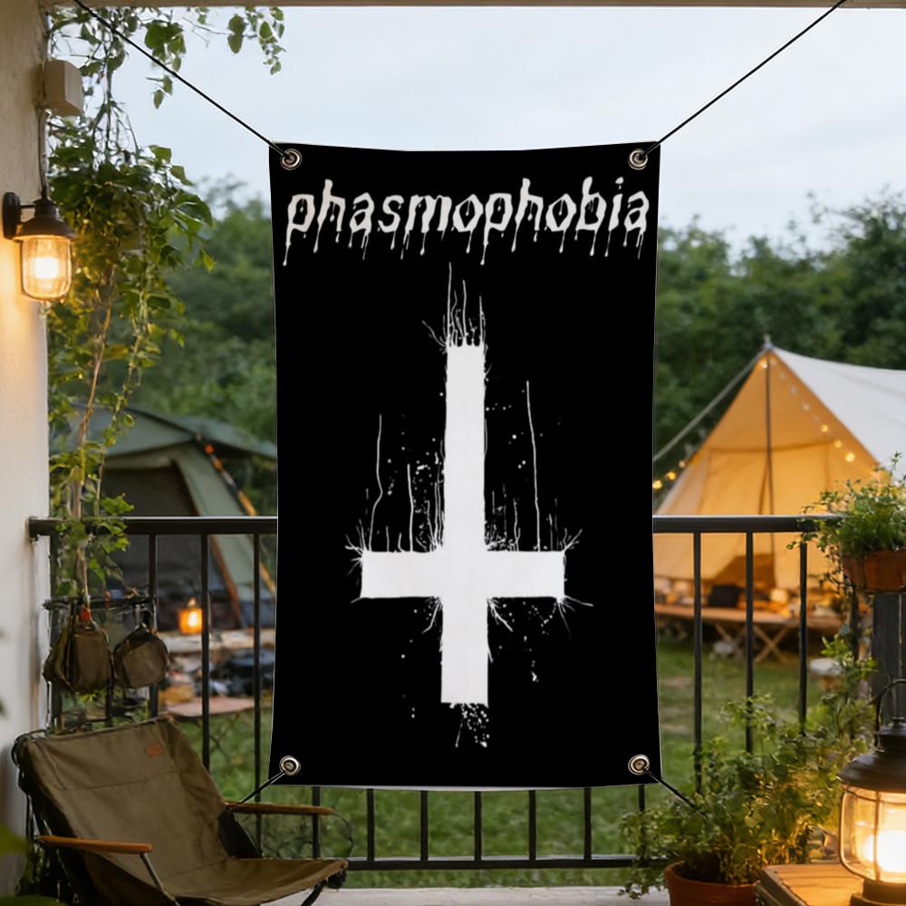 أعلام Game P-Phasmophobia مناس - مراجعة Party Games Stream وسعره