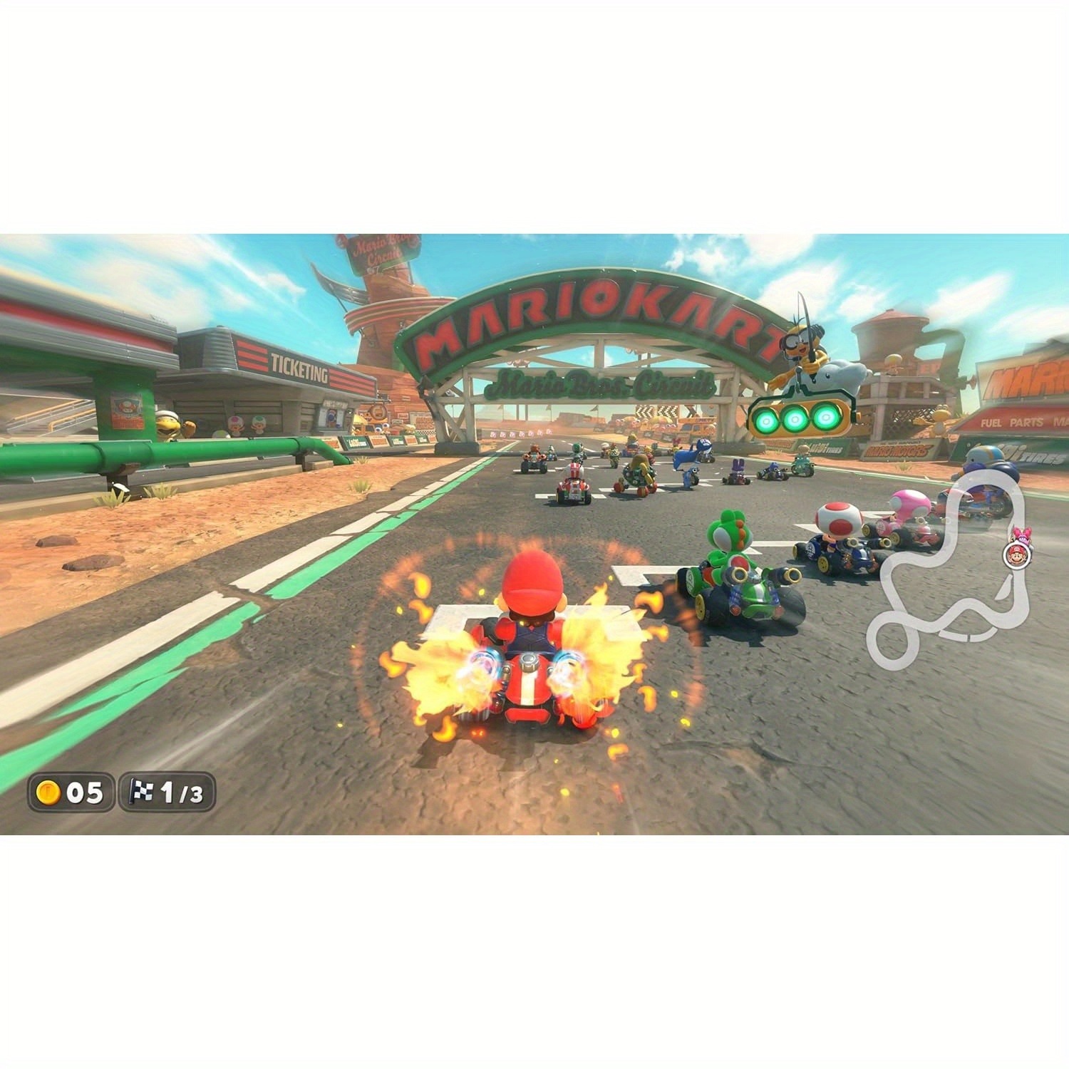 بطاقة لعبة فيديو ماريو كارت وو - مراجعة Party Games Nintendo Switch وسعره