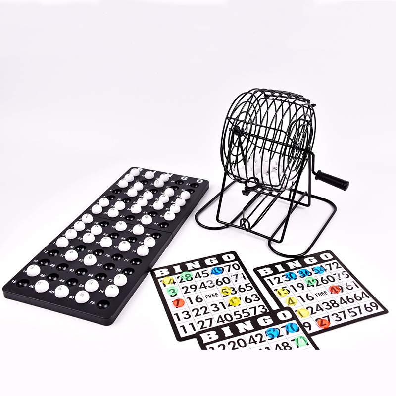 بينغو اليانصيب آلة الصلب البنغ - مراجعة Party Games Large Groups وسعره