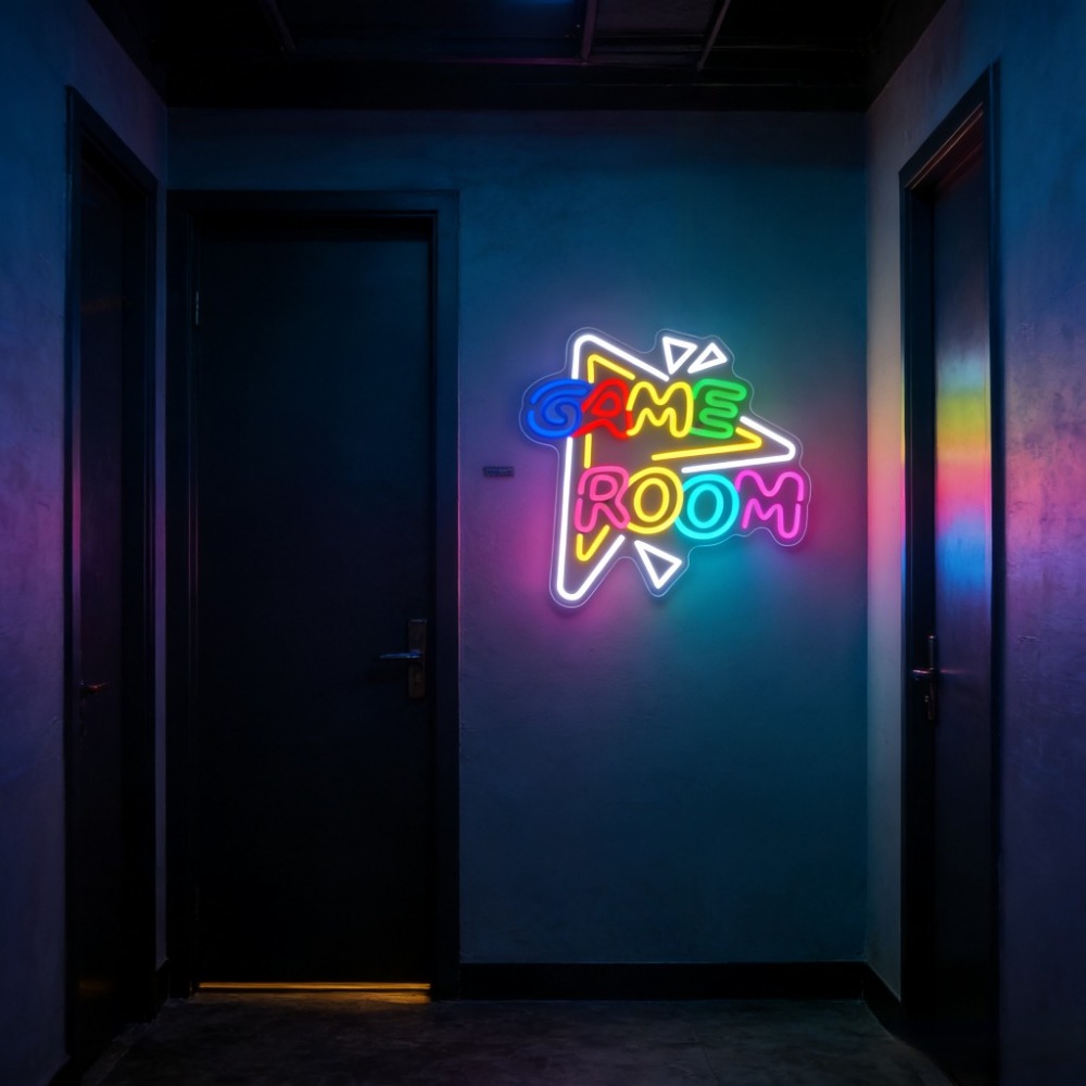 لافتة نيون LED لغرفة الألعاب ق - مراجعة Party Games Stream وسعره