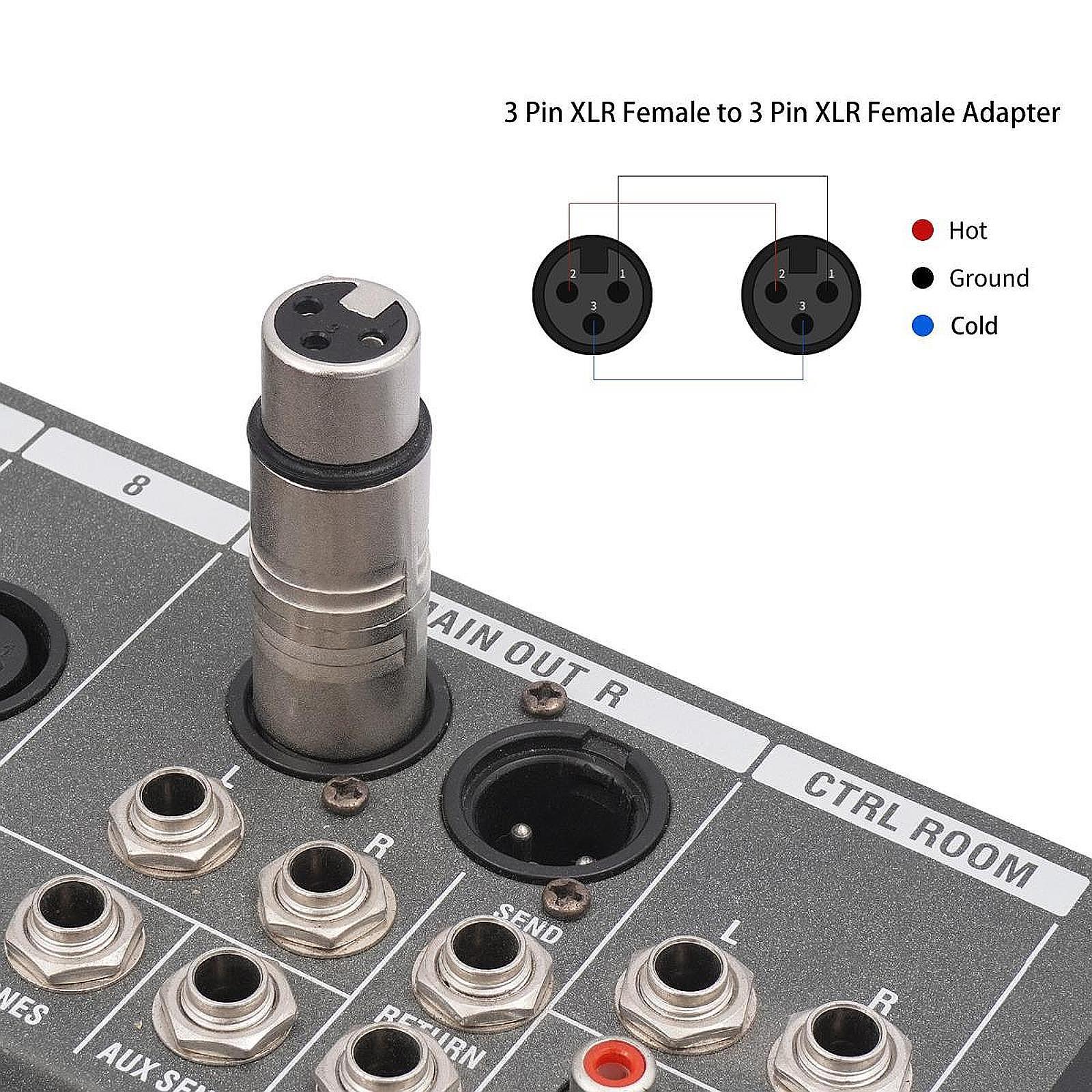 XLR Adapter Extension Coupler  - مراجعة Party Games Stream وسعره