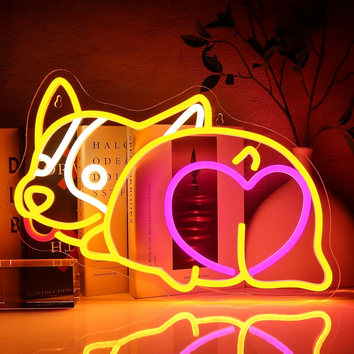 كورجي الكلب النيون USB بالطاقة - مراجعة Zoo Party Games وسعره